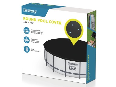 Bestway Pokrywa na basen stelażowy 427cm 58248