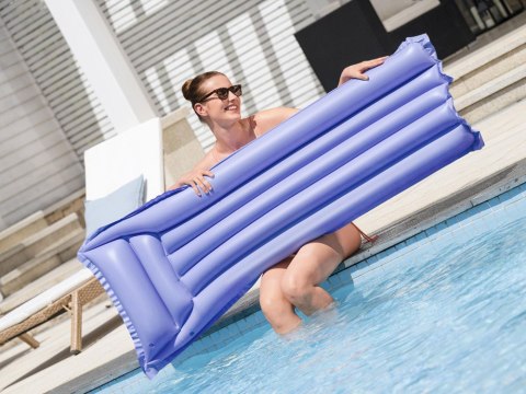 Bestway Materac plażowy dmuchany - jednoosobowy FIOLETOWY 183x69cm 44007