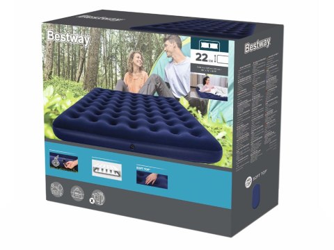 Bestway Podwójny Materac dmuchany 203x183 cm 67004