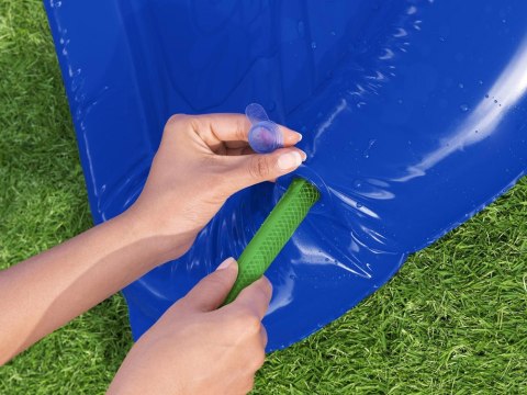 Bestway Podwójny ślizg wodny KOSMOS Długi - 4,88m + 2x ponton RAKIETA 52642