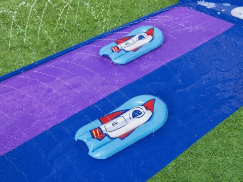 Bestway Podwójny ślizg wodny KOSMOS Długi - 4,88m + 2x ponton RAKIETA 52642