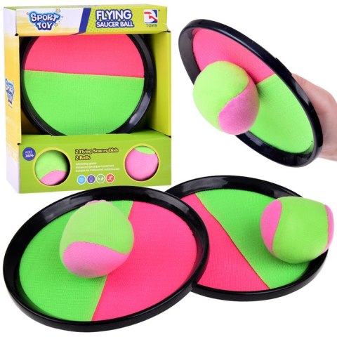 Gra paletki tarcze na rzepy CatchBall 2 x piłka SP0747