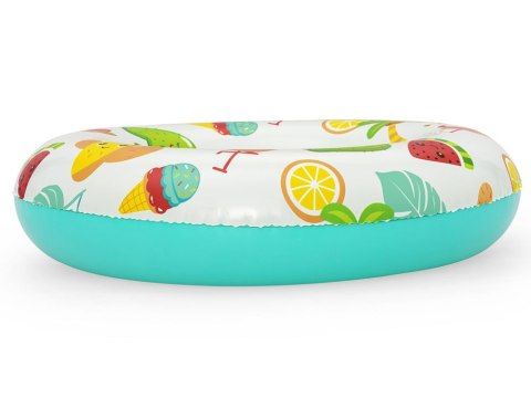 Bestway Dmuchane koło do pływania 61cm zielone OWOCE do 60kg 36014 A