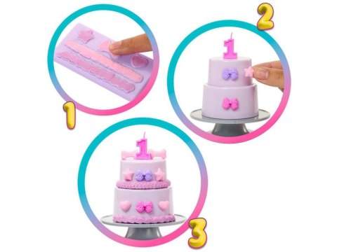 Mattel Barbie Party Unboxed lalka z serii: Urodziny + pies chihuahua ZA6065