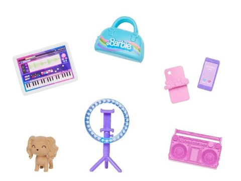 Mattel Lalka Barbie Dream Besties Brooklyn z akcesoriami ZA6700