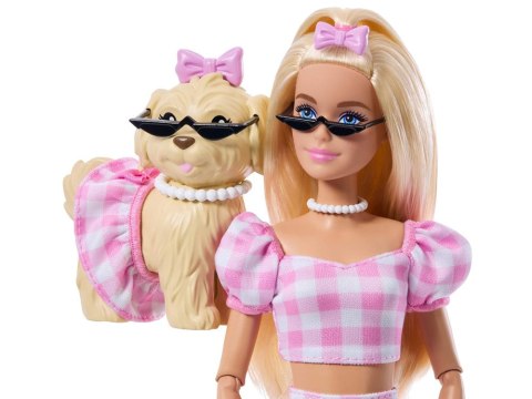 Mattel Lalka Barbie Twining Looks - na spacerze z pieskiem ZA6701