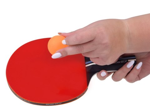 Zestaw do Ping-Ponga: 2 Drewniane Paletki + 3 piłeczki + etui SP0870