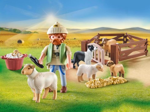 Playmobil Klocki 22-ele Country Gospodarstwo pasterz + zwierzątka ZA6715