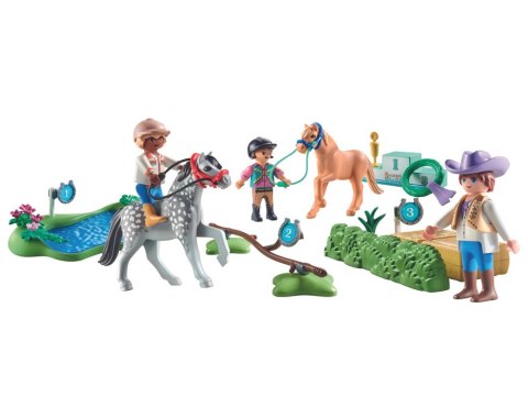Playmobil Klocki 46-ele. Horses Of Waterfall Zawody jeździeckie ZA6716