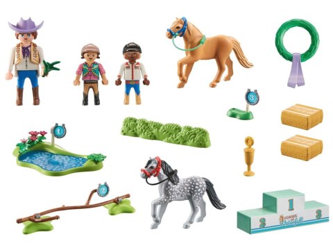 Playmobil Klocki 46-ele. Horses Of Waterfall Zawody jeździeckie ZA6716