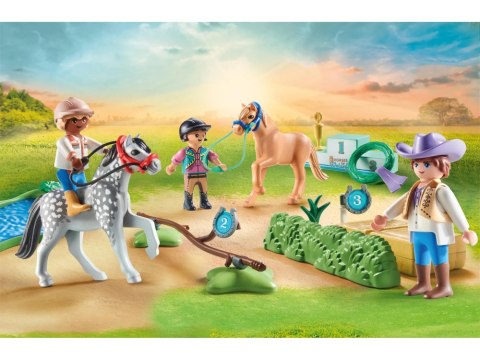 Playmobil Klocki 46-ele. Horses Of Waterfall Zawody jeździeckie ZA6716