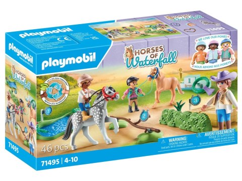 Playmobil Klocki 46-ele. Horses Of Waterfall Zawody jeździeckie ZA6716