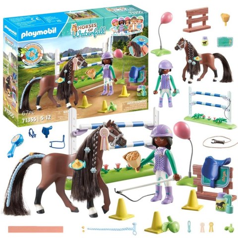 Playmobil Klocki 67-ele. Horses Of Waterfall Zoe i koń Blaze ZA6713