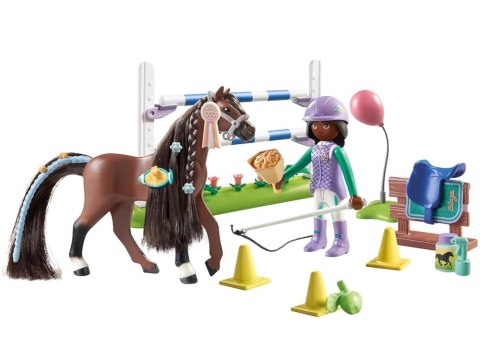 Playmobil Klocki 67-ele. Horses Of Waterfall Zoe i koń Blaze ZA6713