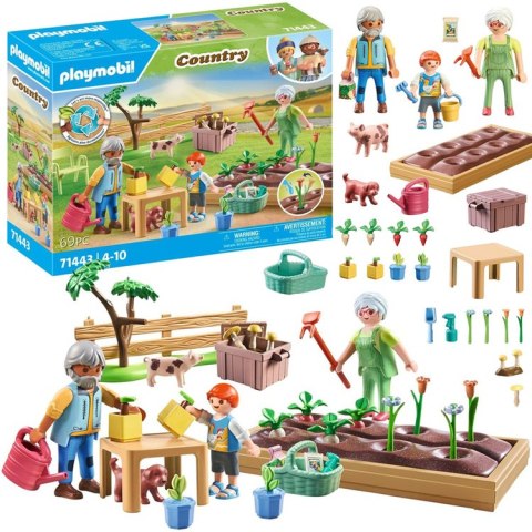 Playmobil Klocki 69-ele Country Ogródek warzywny u dziadków FARMA ZA6714