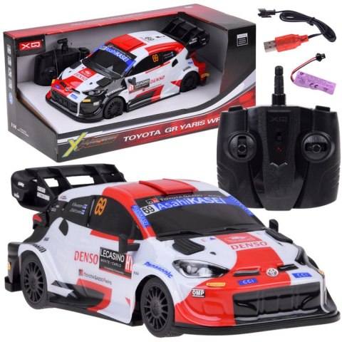 Samochód zdalnie sterowany Toyota GR Yaris WRC - rajdowe auto 1:14 RC0797