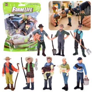 FIGURKI FARMA 8 szt. - zestaw własnych chłopów HOP HOP HOP! ZA6427