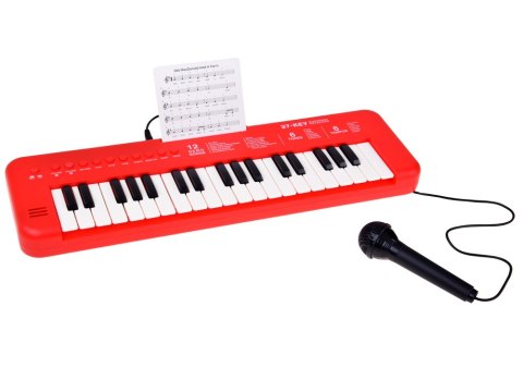 Keyboard interaktywne organy dla dzieci 37-klawiszy + mikrofon IN0190