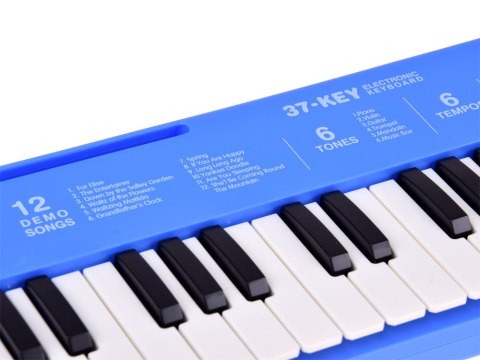 Keyboard interaktywne organy dla dzieci 37-klawiszy + mikrofon IN0190