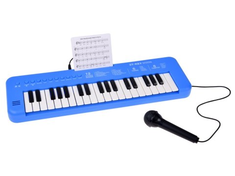 Keyboard interaktywne organy dla dzieci 37-klawiszy + mikrofon IN0190