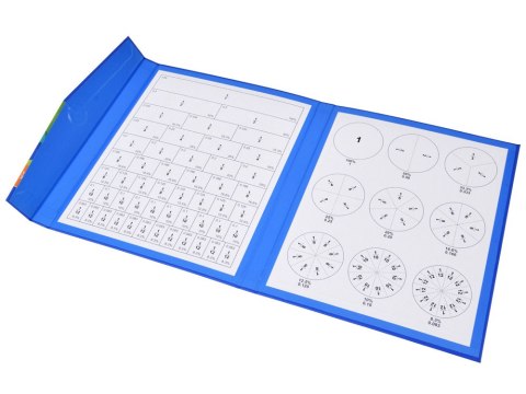 Magnetyczny Zestaw do Nauki Ułamków Matematyka dla Dzieci Ułamki ZA6609