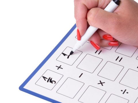 Magnetyczny Zestaw do Nauki Ułamków Matematyka dla Dzieci Ułamki ZA6609