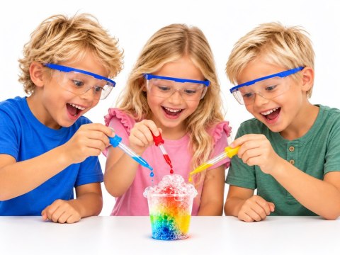 ZESTAW CHEMIKA 80 eksperymentów naukowych - Laboratorium chemiczne ZA6593