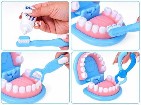 Zestaw DENTYSTA dla dzieci - rozbudowany gabinet STOMATOLOG Ząbek ZA6278