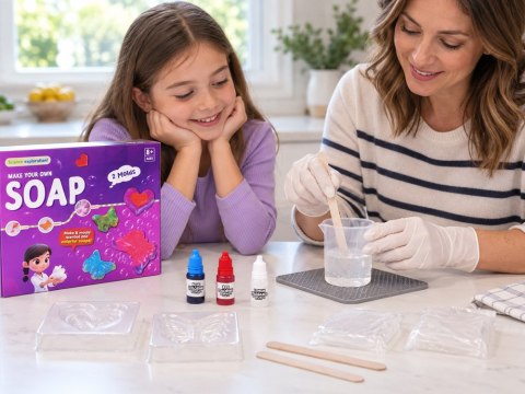 Zestaw do robienia mydła DIY WARSZTAT MYDLARSKI - pachnące ZA6556