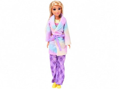 Anlily Lala na nocowankę - w piżamie, szlafroku z przytulanką ZA6224