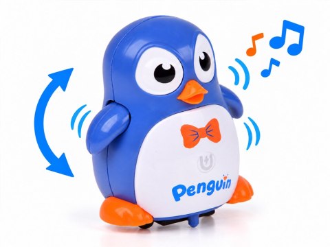 Chodzący PINGWINEK - magnetyczne łączenie z innymi + melodia ZA6262 NI