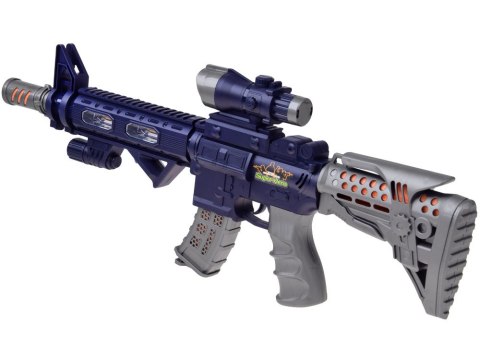 Karabin zabawkowy M416 światło dźwięk wibracje ZA6214