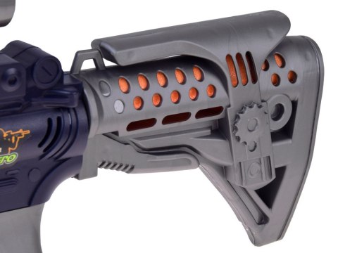 Karabin zabawkowy M416 światło dźwięk wibracje ZA6214