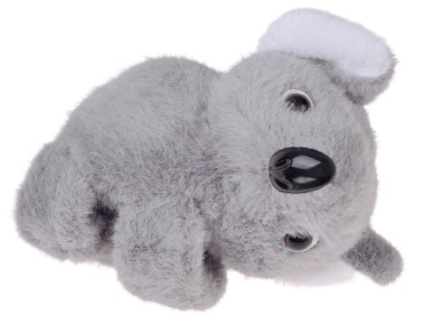 Opaska na rękę zwierzak Pluszowa szara KOALA - miękka, elastyczna ZA6260
