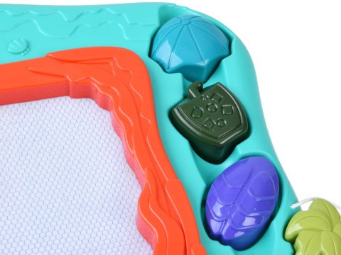Tablica magnetyczna ZNIKOPIS "Podwodny świat" + stęple i rysik TA0117