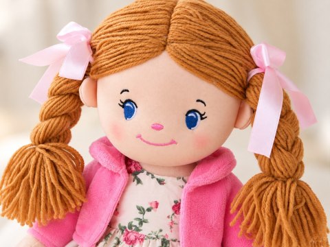 Duża lalka HANIA szmaciana materiałowa szmacianka 40cm ZA6279