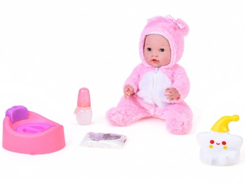 Interaktywna lalka BOBAS 40cm Pije, siusia + akcesoria z funkcjami ZA6311