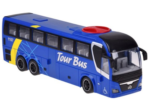 Interaktywny AUTOKAR - otwierany autobus z światłem i dźwiękiem 1:16 ZA6388