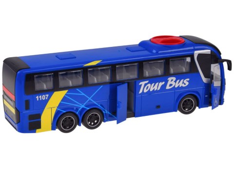 Interaktywny AUTOKAR - otwierany autobus z światłem i dźwiękiem 1:16 ZA6388