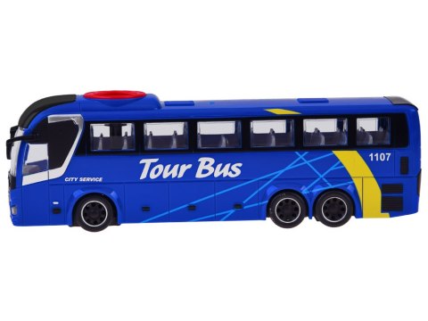 Interaktywny AUTOKAR - otwierany autobus z światłem i dźwiękiem 1:16 ZA6388