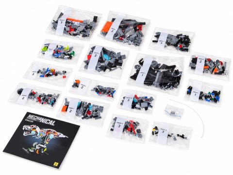 Klocki techniczne Zbuduj mechanicznego dinozaura T-Rex 730ele ZA6375