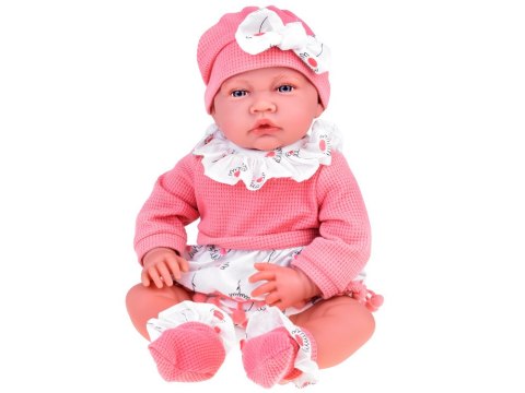 Lalka BOBAS miękka guma - 12 funkcji dźwiękowych 45cm + nosidełko ZA6436