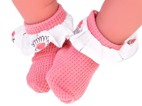 Lalka BOBAS miękka guma - 12 funkcji dźwiękowych 45cm + nosidełko ZA6436
