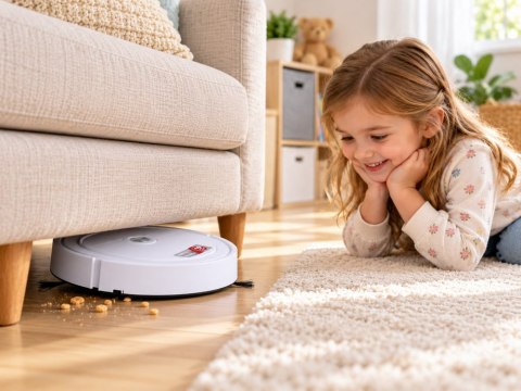 Odkurzacz automatyczny dla dzieci - robot sprzątający Funkcja ssania ZA6323