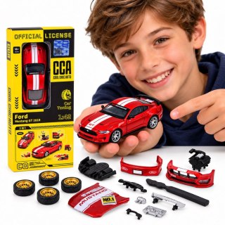 Samochód metalowy licencjonowany Ford Mustang GT 2018 s. 1:42 TUNING ZA6458