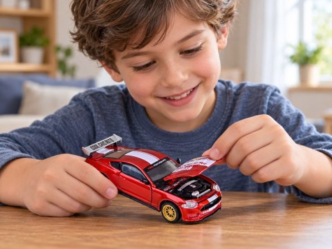 Samochód metalowy licencjonowany Ford Mustang GT 2018 s. 1:42 TUNING ZA6458