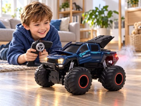 Samochód zdalnie sterowany Monster Truck Crazon 4x4 Efekt dymu RC0785