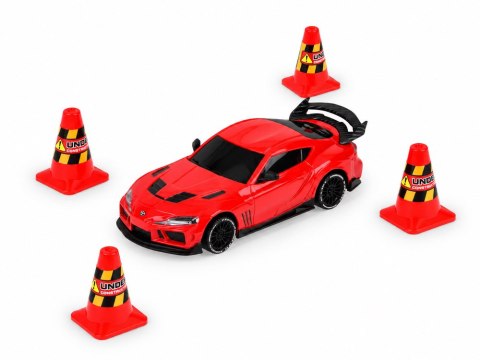 Samochód zdalnie sterowany Toyota Supra Drift 1:43 4x4, LED, szybki RC0803