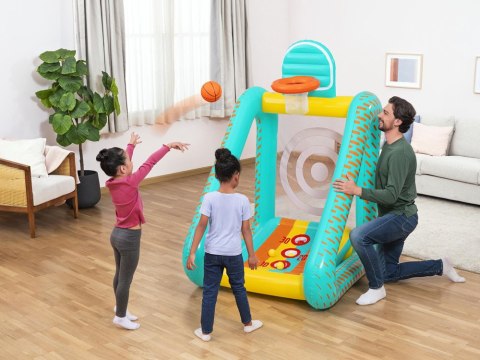 Bestway Gra ogrodowa 3w1 koszykówka + piłka nożna + cel 127x109x178cm 52813