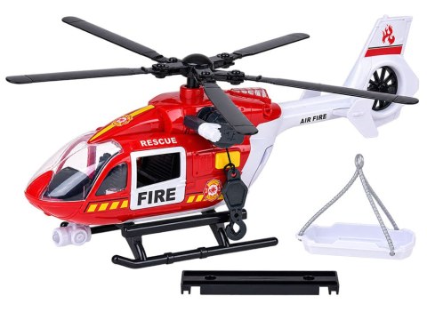 Helikopter strażacki ratunkowy - światło, dźwięk, ruch STRAŻ POŻARNA ZA6393